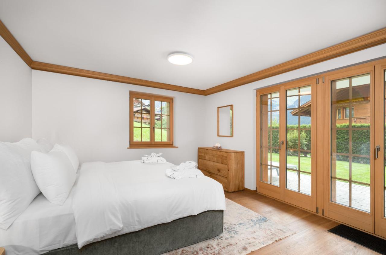 Chalet Alia And Apartments-Grindelwald By Swiss Hotel Apartments Ngoại thất bức ảnh
