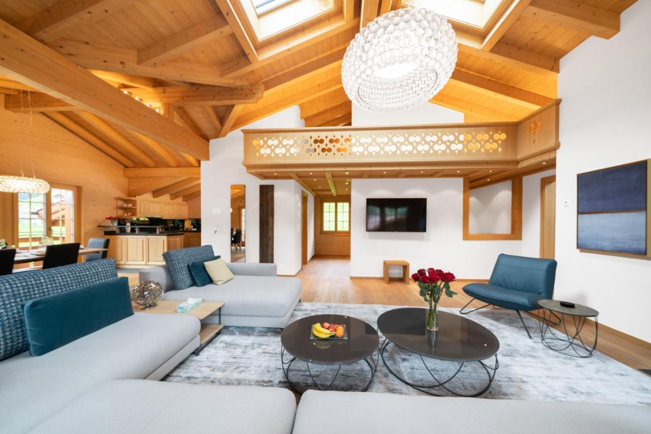 Chalet Alia And Apartments-Grindelwald By Swiss Hotel Apartments Ngoại thất bức ảnh