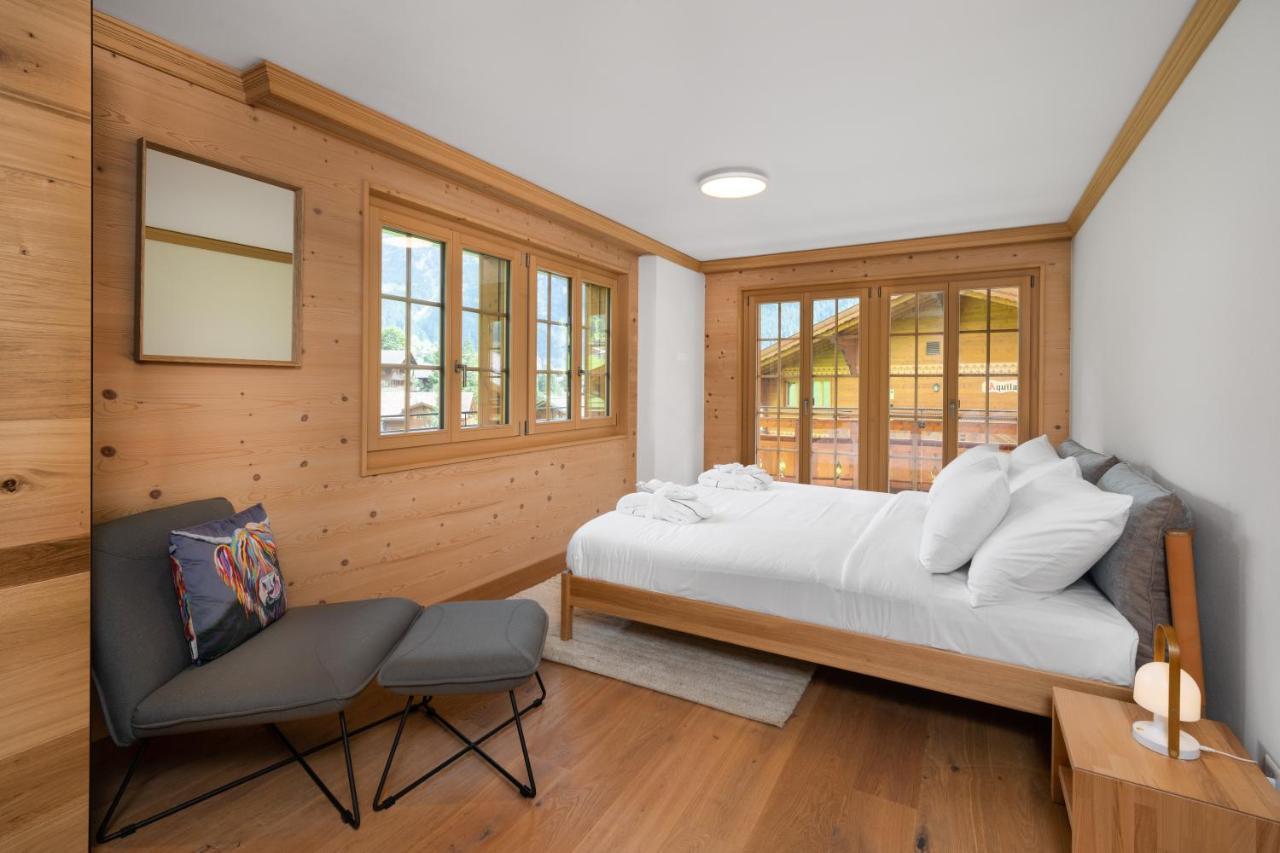 Chalet Alia And Apartments-Grindelwald By Swiss Hotel Apartments Ngoại thất bức ảnh