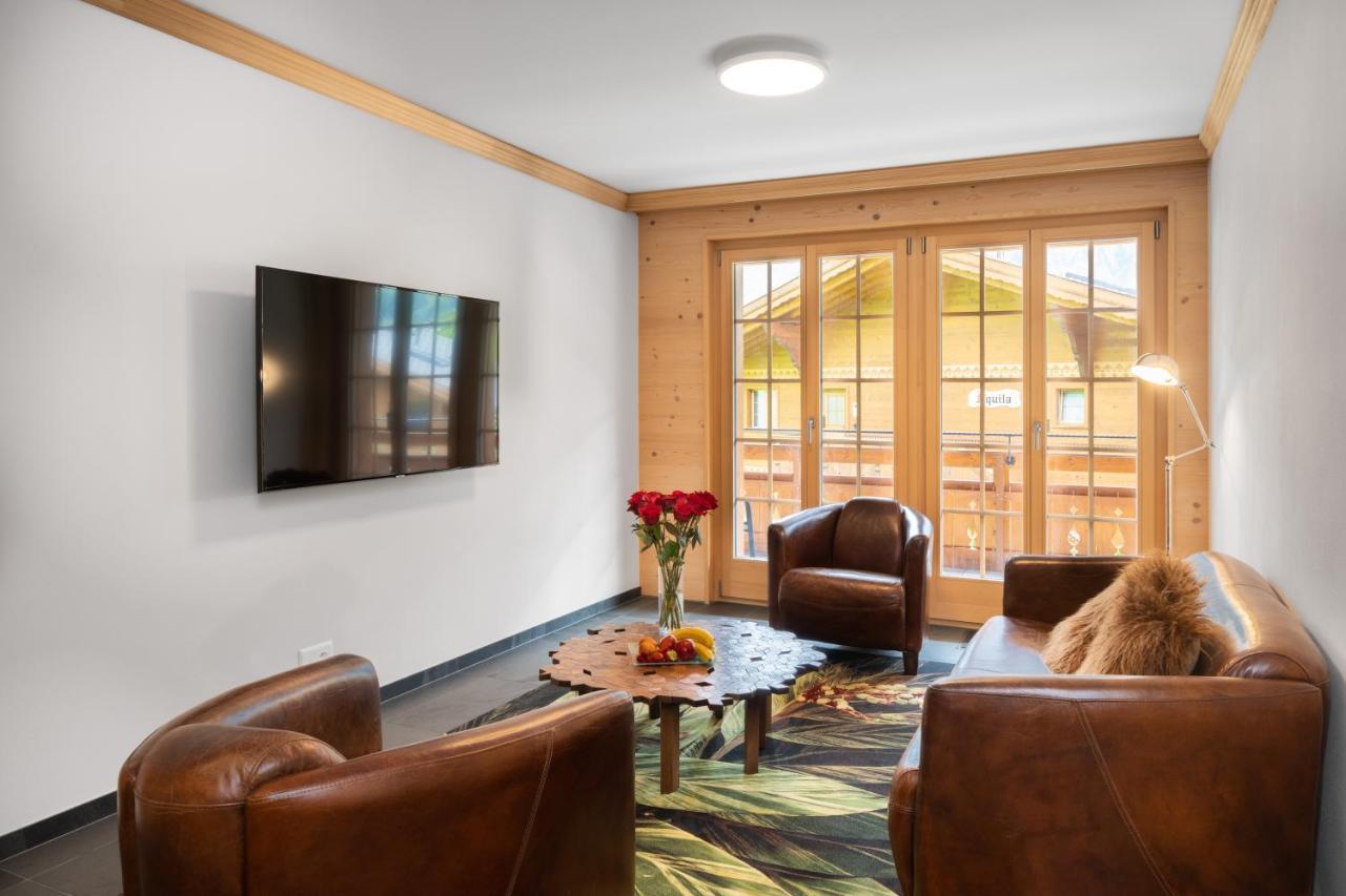 Chalet Alia And Apartments-Grindelwald By Swiss Hotel Apartments Ngoại thất bức ảnh