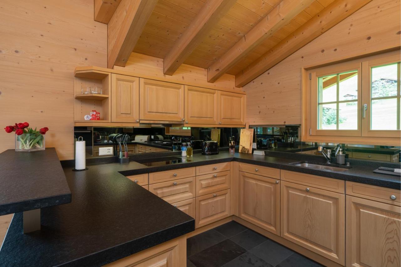 Chalet Alia And Apartments-Grindelwald By Swiss Hotel Apartments Ngoại thất bức ảnh