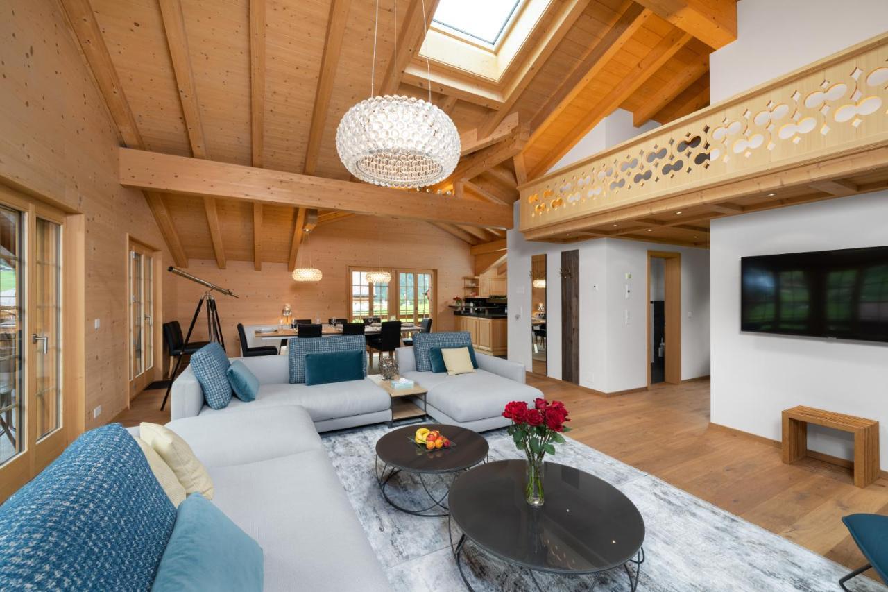 Chalet Alia And Apartments-Grindelwald By Swiss Hotel Apartments Ngoại thất bức ảnh