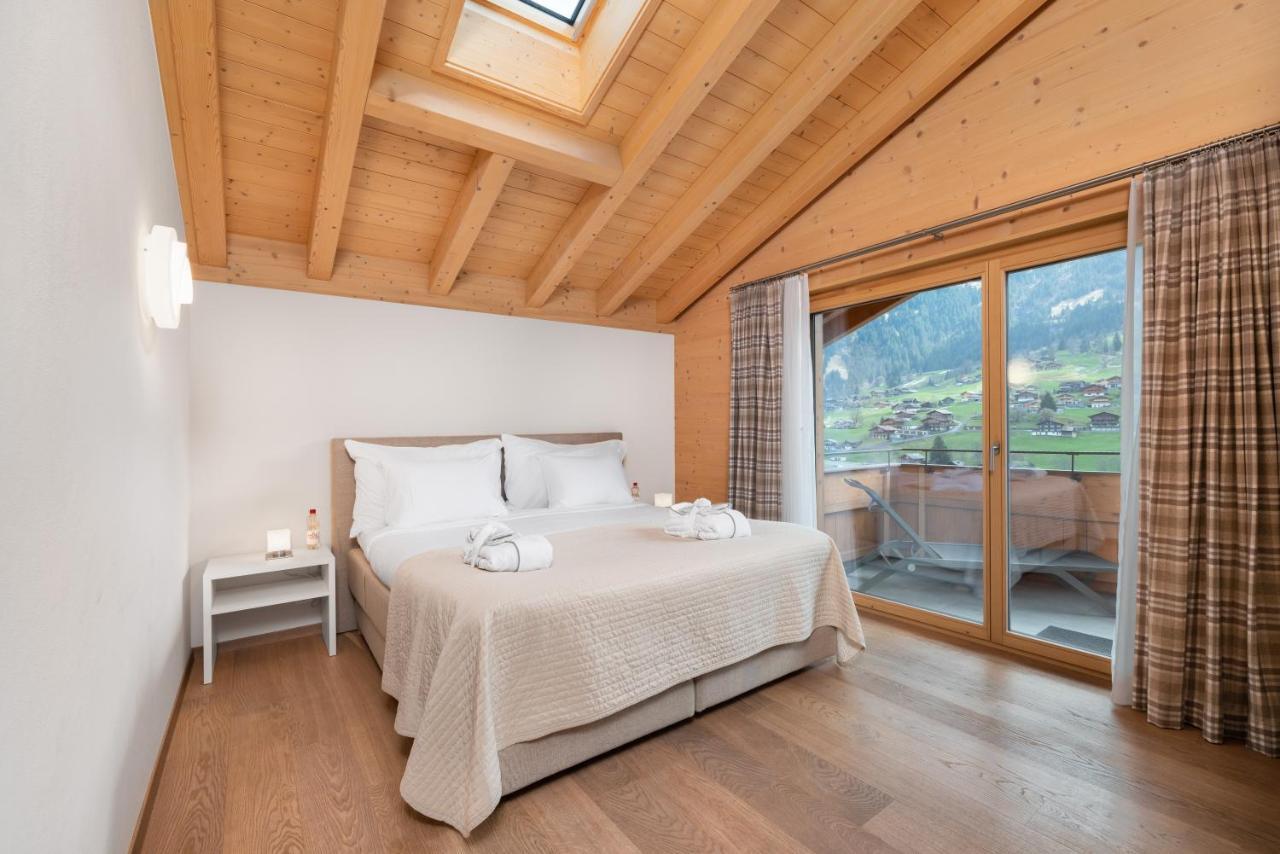 Chalet Alia And Apartments-Grindelwald By Swiss Hotel Apartments Ngoại thất bức ảnh