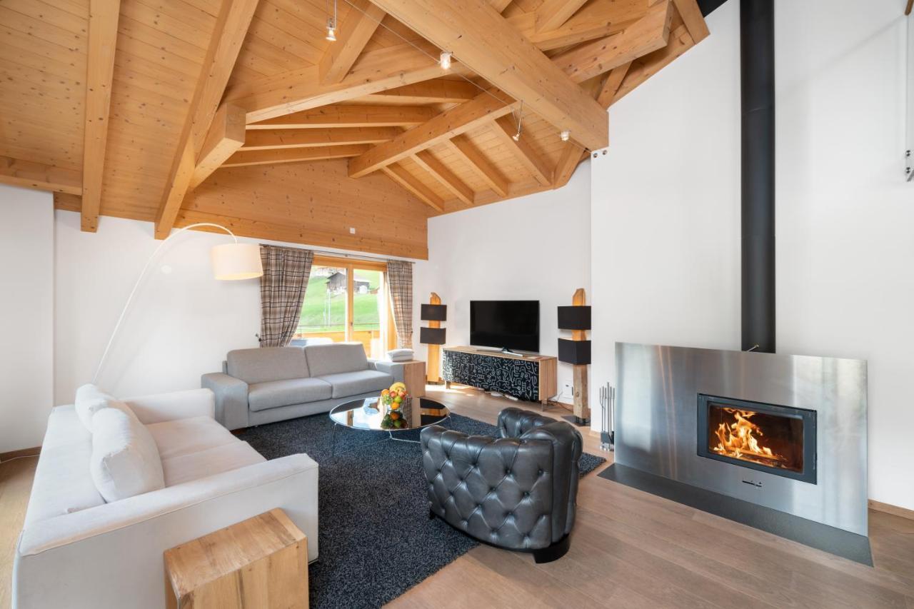 Chalet Alia And Apartments-Grindelwald By Swiss Hotel Apartments Ngoại thất bức ảnh
