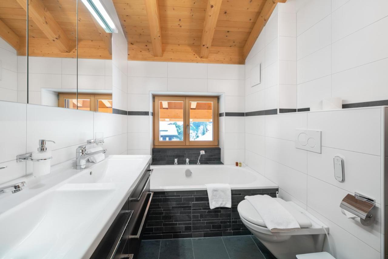 Chalet Alia And Apartments-Grindelwald By Swiss Hotel Apartments Ngoại thất bức ảnh