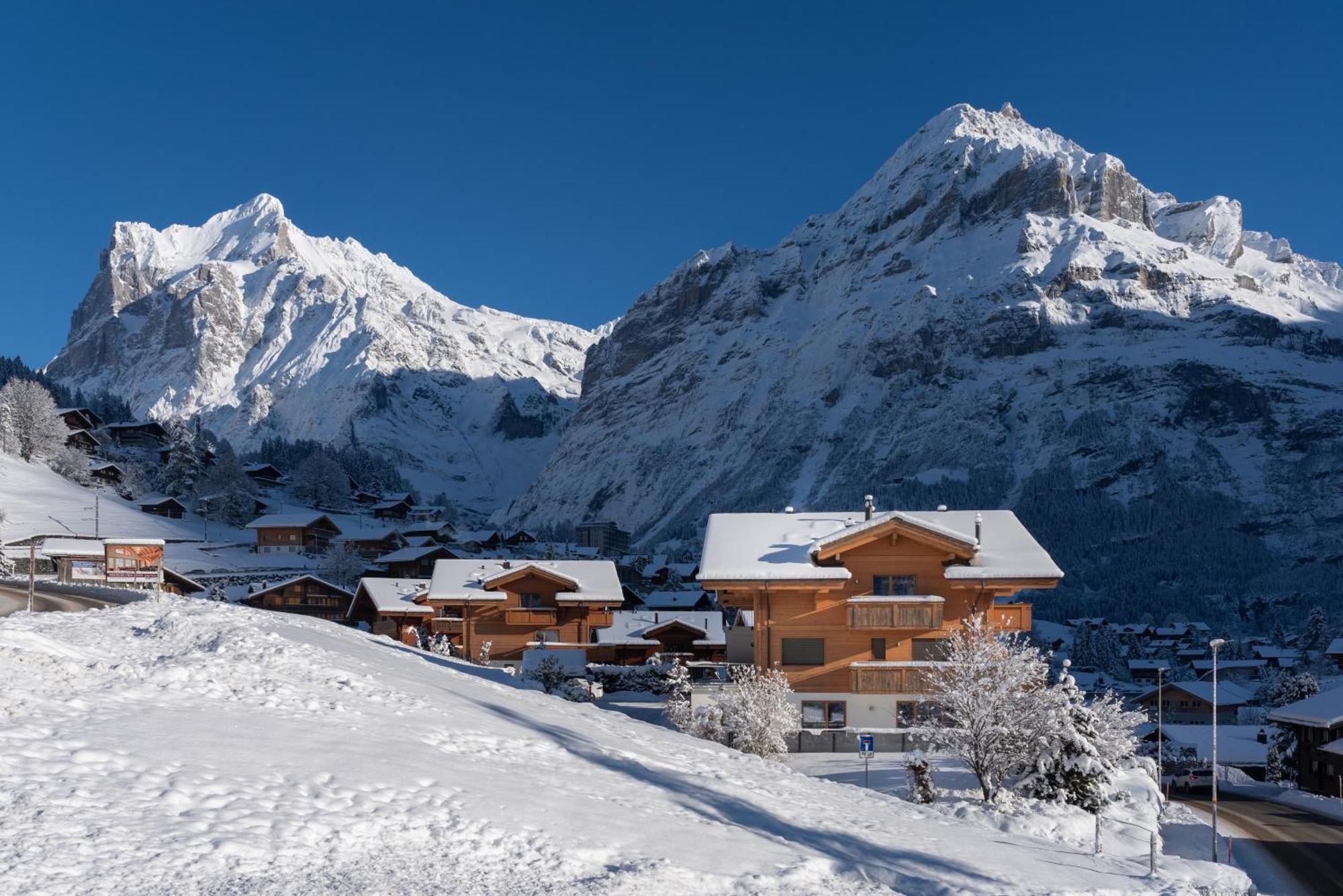 Chalet Alia And Apartments-Grindelwald By Swiss Hotel Apartments Ngoại thất bức ảnh