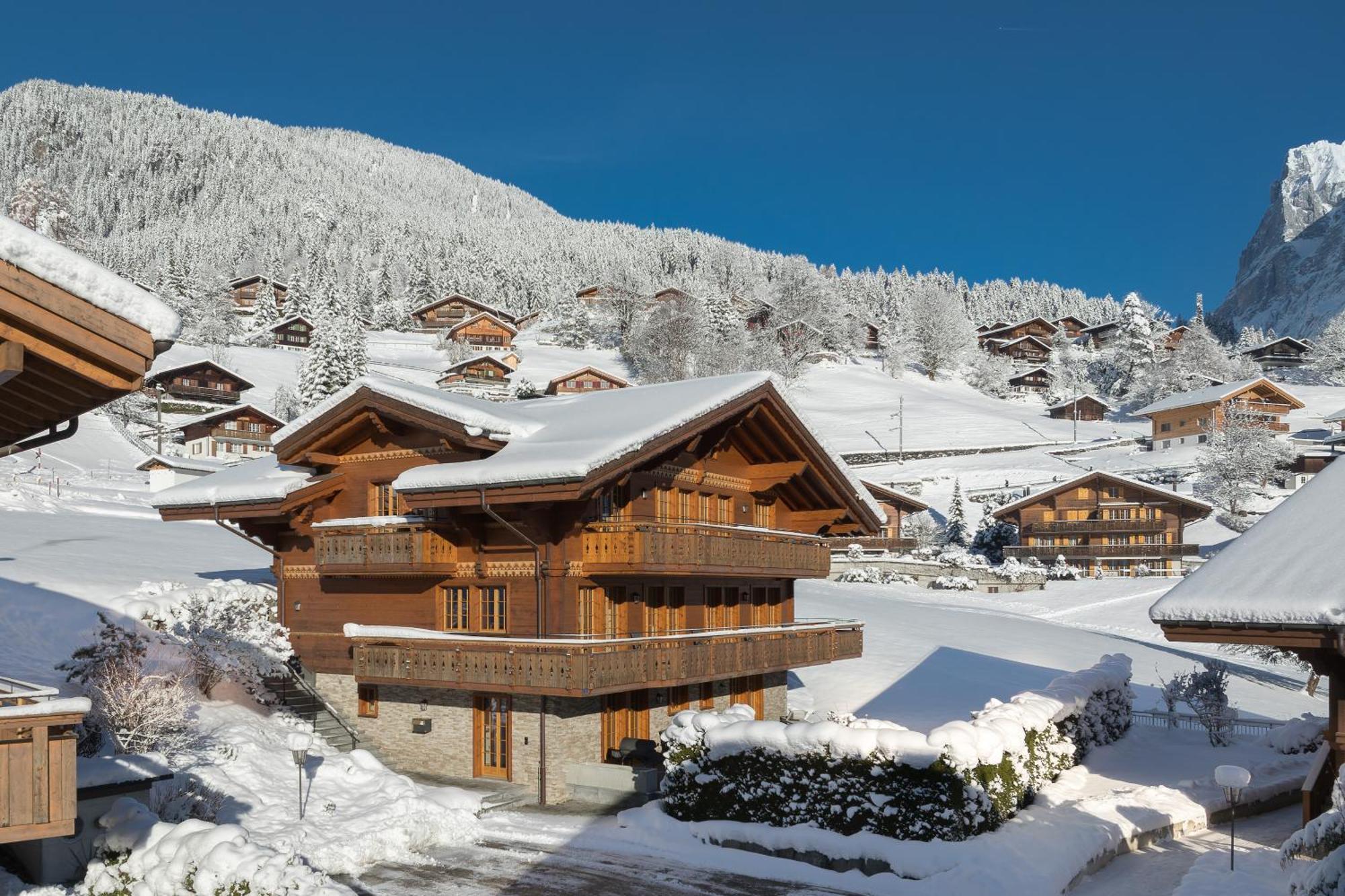 Chalet Alia And Apartments-Grindelwald By Swiss Hotel Apartments Ngoại thất bức ảnh