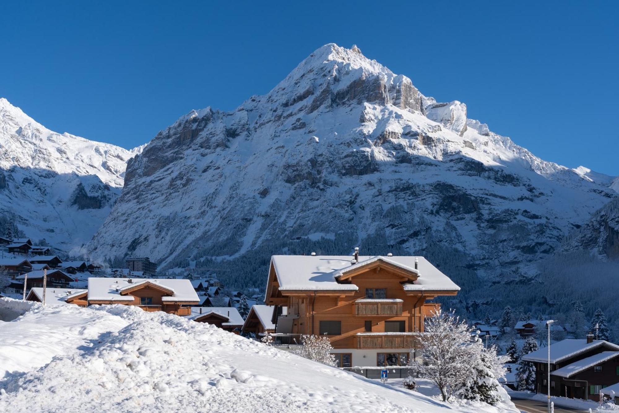 Chalet Alia And Apartments-Grindelwald By Swiss Hotel Apartments Ngoại thất bức ảnh