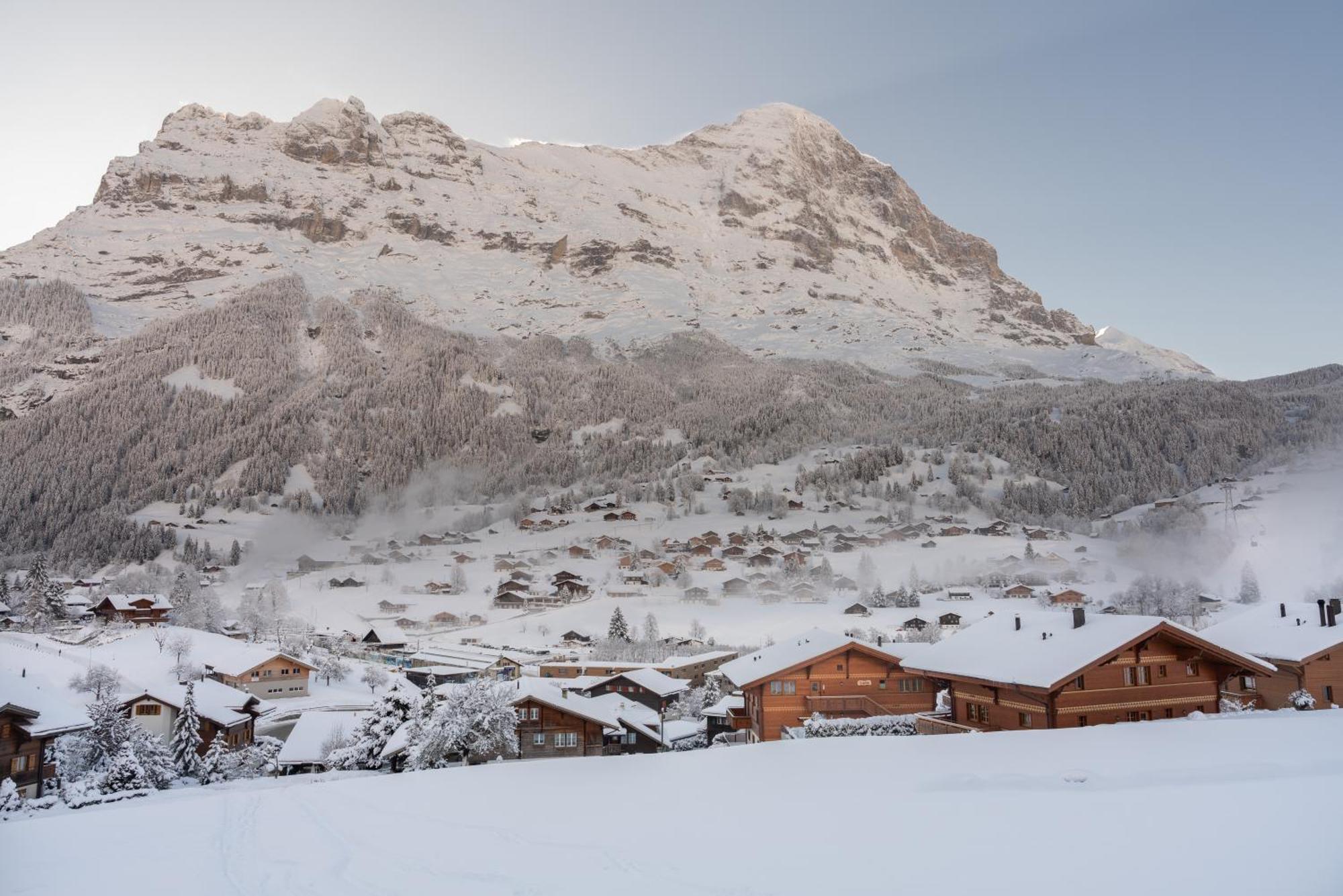 Chalet Alia And Apartments-Grindelwald By Swiss Hotel Apartments Ngoại thất bức ảnh