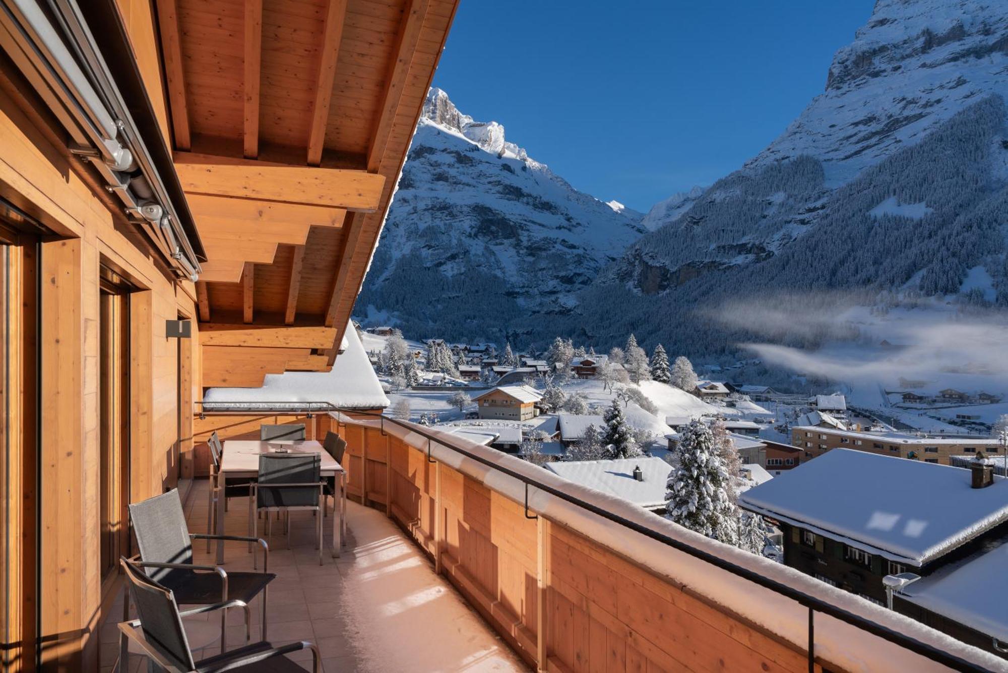 Chalet Alia And Apartments-Grindelwald By Swiss Hotel Apartments Ngoại thất bức ảnh