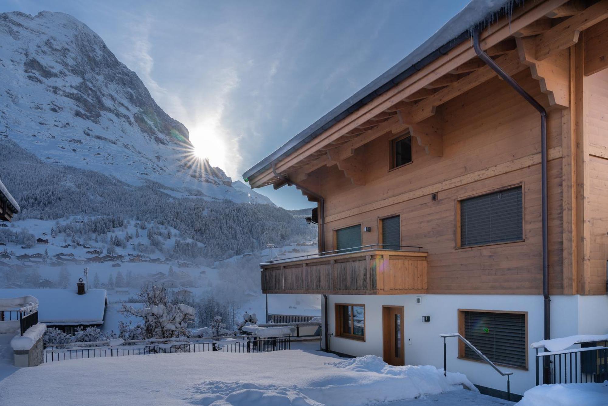 Chalet Alia And Apartments-Grindelwald By Swiss Hotel Apartments Ngoại thất bức ảnh