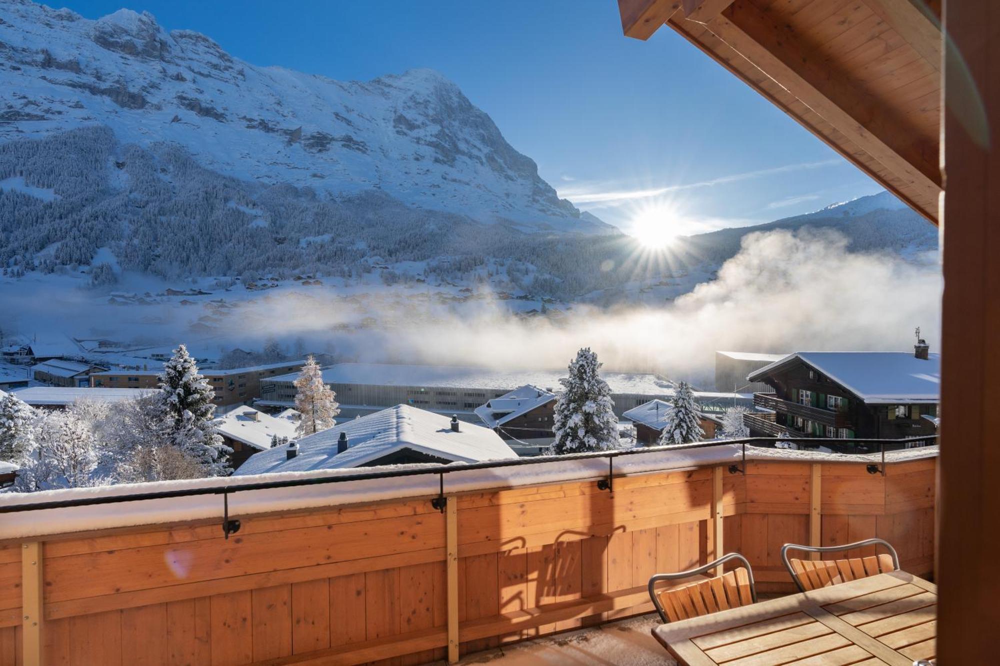 Chalet Alia And Apartments-Grindelwald By Swiss Hotel Apartments Ngoại thất bức ảnh