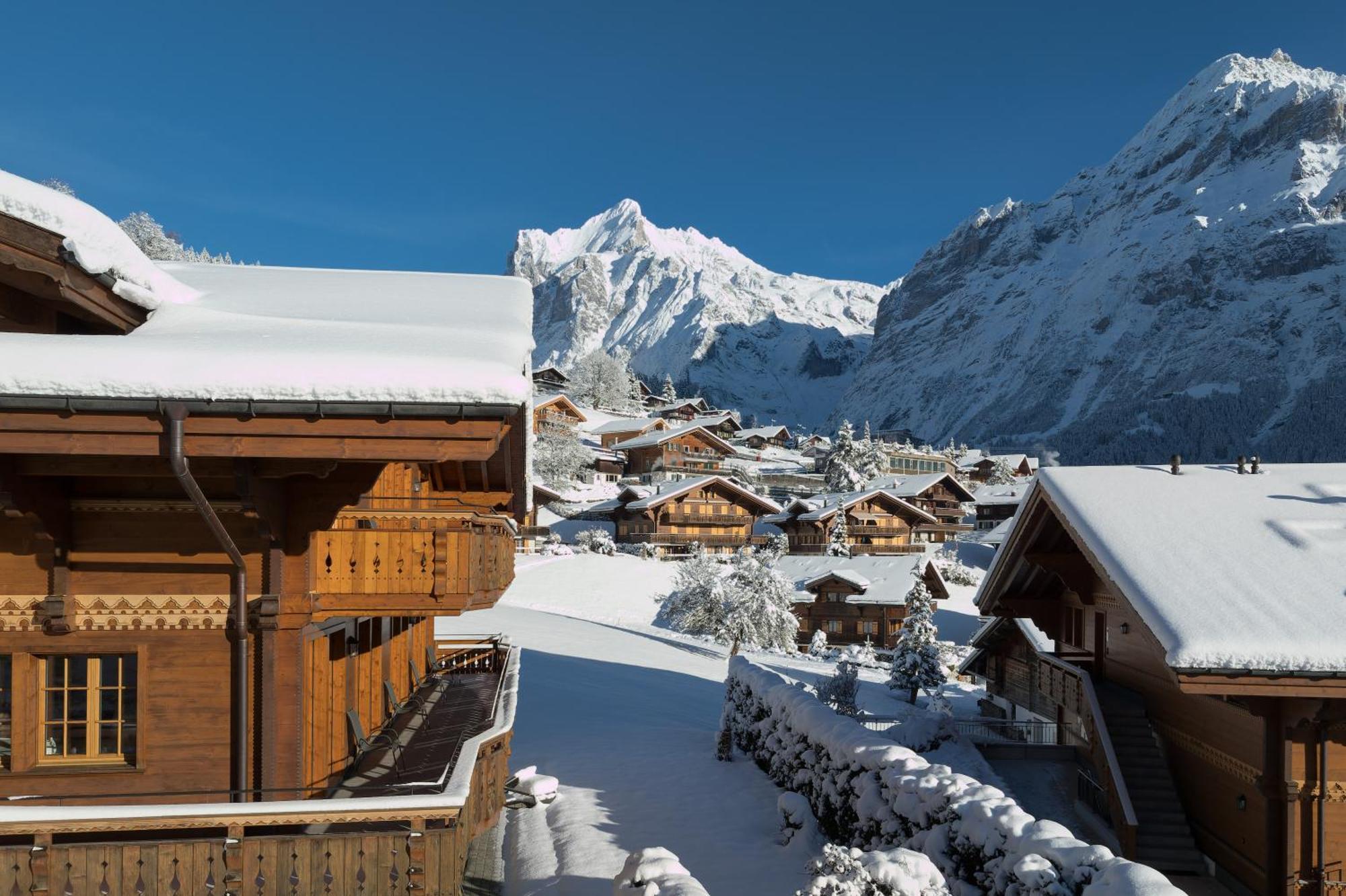 Chalet Alia And Apartments-Grindelwald By Swiss Hotel Apartments Ngoại thất bức ảnh