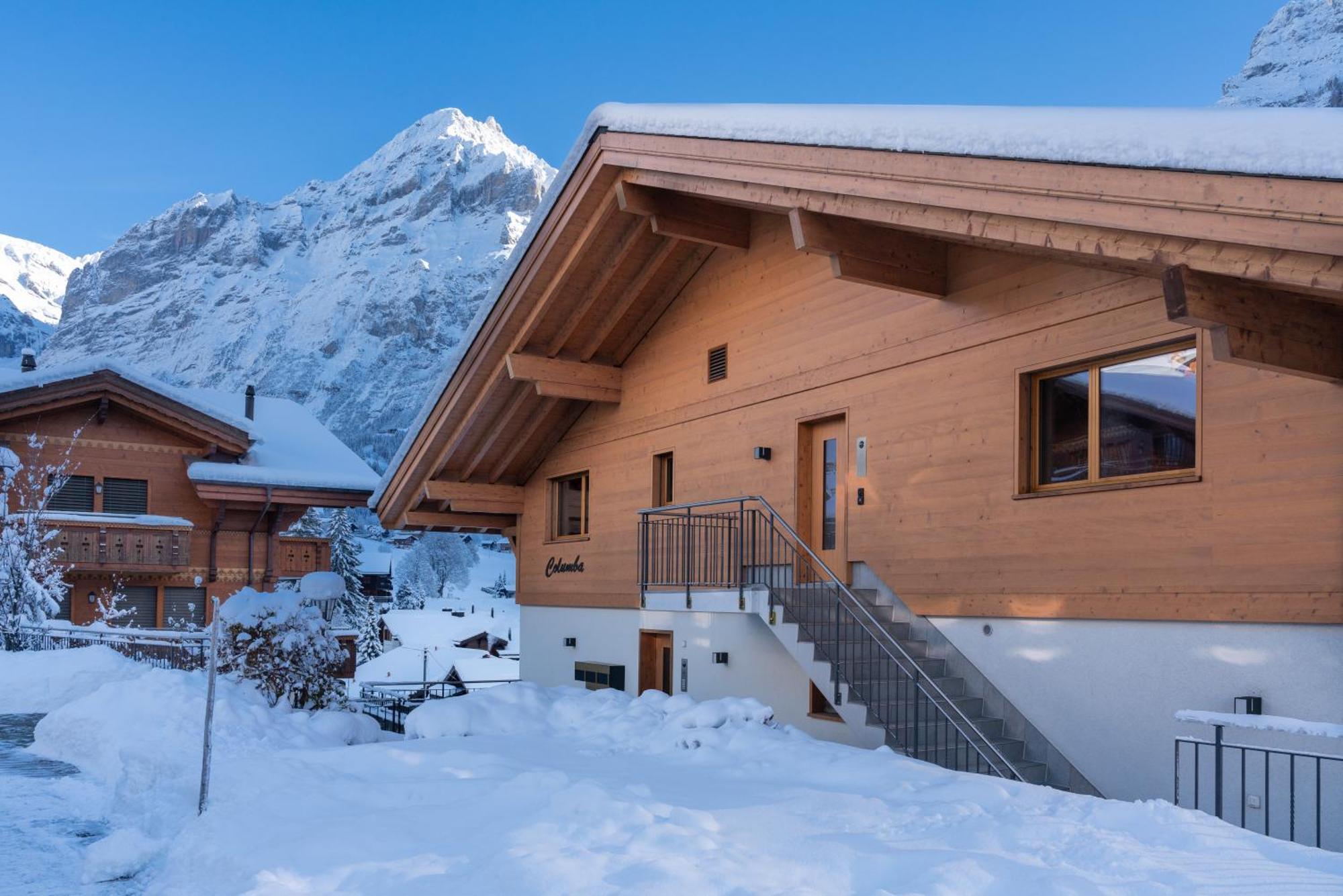 Chalet Alia And Apartments-Grindelwald By Swiss Hotel Apartments Ngoại thất bức ảnh